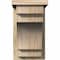 Ekena Millwork Mediterranean Rough Sawn Corbel w/Backplate, Douglas Fir, 8"W x 14"D x 14"H COR08X14X14MED01RDF - alternate 4